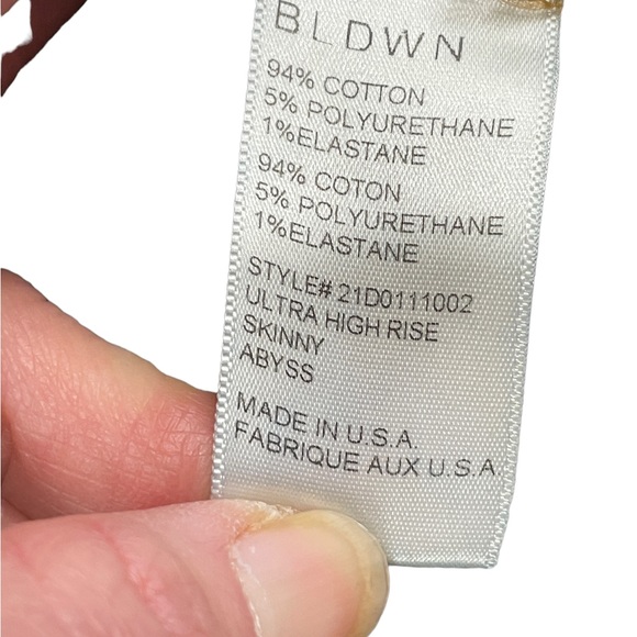 BLDWN ultra high rise jeans. Size 28. - Picture 7 of 12